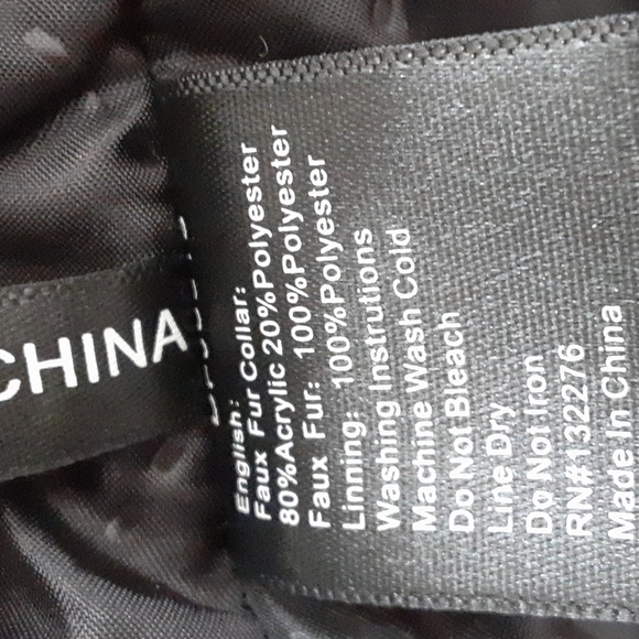 NWT LA Coalition Black Faux Fur Vest Size M - Picture 7 of 7